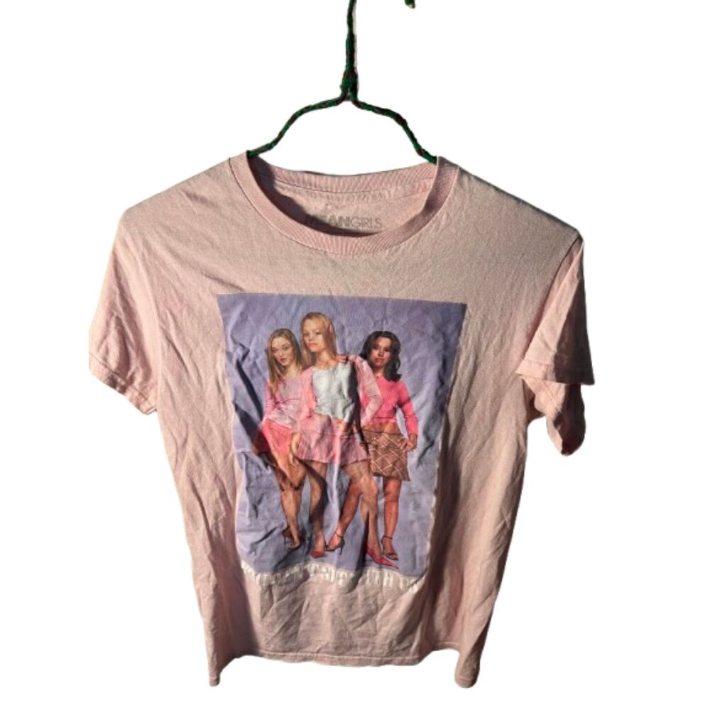 Mean Girls "You Can't Sit With Us" Pink Graphic T-Shirt